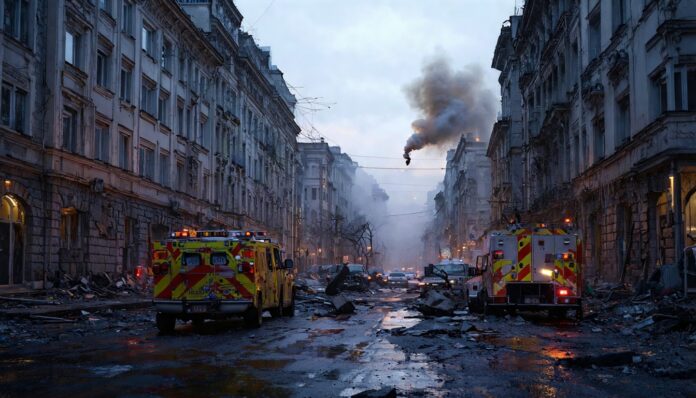 В Севастополе при отражении атаки пострадали три человека